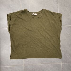LOFT Boxy Crop T-shirt
